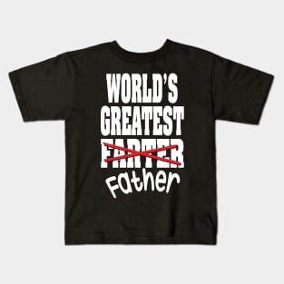 World's Greatest Farter Kids T-Shirt